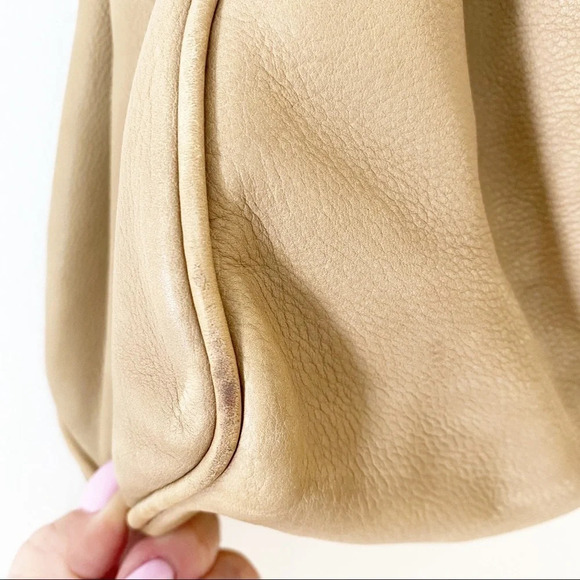 Jimmy Choo Tan Leather Tote Handbag - Picture 9 of 16